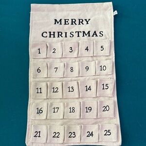 Magnolia Christmas Advent Calendar with Pockets